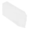 Altri forniture da giardino 100 pezzi Plastica Semi di plastica Etichette Pot Pot Marker Nursery Stake Tag 10cm x 2 cm (bianco)