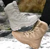 Inverno con stivali da neve in pelliccia per uomo Sneakers di lusso Scarpe da uomo per adulti Qualità casual Caviglia impermeabile -30 gradi Celsius Stivale caldo da donna