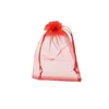 100pcs 7x9cm mix Organza voile wedding Favor Gift Sheer Craft Bags Assorted jewelry pouches4960218