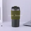 Bicchieri d'acqua isolanti per auto con custodia antiscivolo Thermos in acciaio inossidabile Boccetta per vuoto Tazze da caffè Bicchiere Bottiglia d'acqua regalo