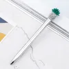 Pineapple Metal Ballpoint Pens Black Ink Refills Medium Point Office School Supplies Stationery Gold/Silver 880 B3