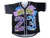 Boîte aveugle N'importe quel maillot de baseball Maillot de basket-ball 23 Bel Air Impression 3D 33 Lower Merion Brooklyn 42 Robinson Space Tune Squad Cadeau de Noël Cadeau