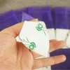 Фиолетовый Хлопок Органза Лаванда Sachet Сумка DIY Сушеный Цветок Сладкий Бурса Шкаф Шкаф Бурса Моложенная подарочная сумка DH4800