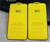 9d Full Cover Lim Temperat Glass Telefon Skärmskydd för iPhone 13 12 Mini Pro 11 XR XS Max 8 7 6 SAMSUNG GALAXY A33 A53 A73 S21 A32 A42 A52 A72 4G 5G