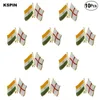India and England Lapel Pin Flag badge Brooch Pins Badges XY0341
