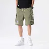 Summer Cargo Spodenki Mężczyźni Multi-Pockets Hip Hop Streetwear Baggy Jogger Mężczyzna Casual Beach Plus Size 8XL 210712