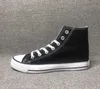 Dress Shoes Size 35-46 Unisex High-Top Adult Women's Men's Canvas Shoes 13 colors Laced Up