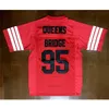 Nikivip Ship From Us #Prodigy #95 Hennessy Queens Bridge Movie Football Jersey Red Stitched tamanho S-3xl de alta qualidade