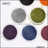 Tırnak Glitter Sanat Salon Sağlık Güzellik 60 adet Farklı Renkler Toz 3D Dekorasyon Akrilik UV Gem Lehçe Araçları Set NJ151 Bırak Teslimat 2021 PL