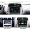 1Din FM 7 '' Verstelbare auto radio GPS-navigatie Android 9 Universele speler met Bluetooth Wifi Quad-Core GPS-stereo