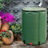 Hydrering Förpackningar 50-250L Rain Barrel Collapsible Rainwater Harvest Water Tank Garden Strong PVC Foldbar Collection Container med 279Y