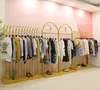 Hangers & Racks Golden Display Rack For Clothes In Zhongdao Clothing Store, Women's Store With Landing Personality