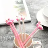 Cartoon neutral Gel Pens signature pen cute creative girl heart black student stationery promotional gifts