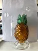 Hookahs ananas Bongs Rury dymowe DAB RITET WODA BONG RURY PIĘKU PROJEKTUJĄCEJ 7,8 CALNEGO 14,4 mm złącza z kwarcowym banger lub miską slajdową