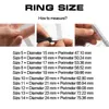 Self-defense Stainless Steel Ring Punk Style Men's and Women's Thorn Jewelry Joyas Para Hombres y Mujeres