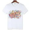 T-shirts T-shirts BGTomato Graffiti Microfoon Muziek T-shirt Mannen Verkoop Mode Shirts voor Boy Hip Hop Zomer Shirt