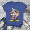 Maglietta da donna Sick Sid Capitano Spaulding Versione 4XL Maglietta per ragazza Secchio della spazzatura Bambini Cartoon Film Maglietta regalo comoda Manica corta