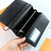 Wallet coin purse clutch bag leather wallets Internal 20 card slots and 2 po album position245F