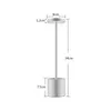 Table Lamps Rechargeable LED Desk Lamp Portable Used In Bars Restaurants Home Modern Cordless With Usb Supplies4317767