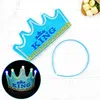 Children's birthday party decoration hats Christmas glowing crown cap baby one-year-old adornment supplies date of birth hat T2I52938