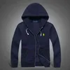 Brand Golf Hoodie Fleece Cardigan Hooded Jacket Men Polo Fashion Embroidery Stor storlek Winter Pure Color 23ess