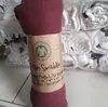 Муслин бамбуковые хлопчатобумажные обертывающие полотенца из чистого хлопья