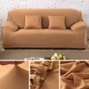 1/2/3/4 Sits Solid Färg Sofa Skydd för vardagsrum Elastiska Spanx Slipcovers Stretch Couch Form Behöver Köp 2 stycken 211207