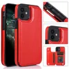 Custodie per telefoni in pelle a portafoglio per iPhone 12 Mini Back Flip Coque Applica a 11 Pro XR XS Max X 6 6s 7 8 Plus Cover per slot per schede