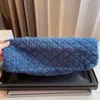 CF Designer Denim CF Women na ramiona torba Projektanci Bags Paris Brand Airport Płótno duże torebki zakupowe Diamond Lattice Vacation Crossbody torebka R2KF