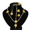 Ensembles de bijoux éthiopiens mignons pour bébés filles, ensembles de couleur or 24k pour ensembles de bijoux Habesha africains éthiopiens érythréens H1022