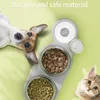 Кошачьи чаши кормушки для домашних животных автоматическое кормление собачьей корм
