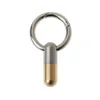 Bärbar rostfritt stål Unboxing Cutter Sharp Capsule Tiny Cutting Tools Key Ring Keychain Box Opener EDC Tools G1019