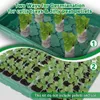 24 Cells Seedling Starter Tray Strength Seed Germination Plant Flower Pots Nursery Grow Box Propagation For Garden 210615