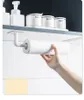 Hooks Rails Salle de bain serviette de porte-accrochage organisation ménagère sur mur auto-adhésif rangement pour cuisine