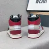 High Og Jumpman 1s Złącze zaprojektowane UNC Chicago 1 buty do koszykówki Univisity Blue Red White Północna Karolina Chaussures Sports Sneakers