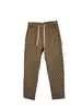 21ss męskie damskie designerskie żakardowe spodnie wiosenne letnie męskie spodnie dżinsowe podwójne litery Casual litery spodnie wysokiej jakości żółty khaki S-3XL