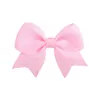 Bébé filles Bowknot gros-grain épingles à cheveux enfants ruban arcs avec pinces crocodile enfants accessoires de cheveux enfant en bas âge arc Barrette YL325