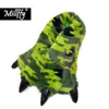 Millffy Drôle Pantoufles Grizzly Ours En Peluche Animal Griffe Patte Pantoufles Tout-Petits Costume Chaussures 201125