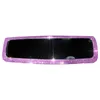 Decorações de interiores Crystal Diamond Sparkle Universal Car Mirror Vista para Visão Drivante Tampa de Segurança Groda para Mulheres Meninas