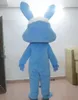 Festival Dress Easter Blue Rabbit Mascot Costumes Carnival Hallowen Gifts Unisex Adults Fancy Party Games Outfit Holiday Celebration Cartoon Character Outfits