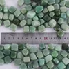 장식 개체 인형 1-2cm 녹색 Aventurine Chakra 정원용 홈 인테리어 장식 액세서리에 대 한 석재 천연 미네랄 불규칙한 연마 구슬