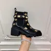 Klasik Sıcak Satış-Kadınlar Tıknaz Topuk İş Takım Ayakkabı Moda Batı Kristal Arı Yıldız Çöl Yağmur Botları Kış Kar Ayak Bileği Martin Çizmeler