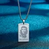 Pendant Necklaces Cxwind Stainless Steel The Ernesto Che Guevara Tag Necklace For Women Men Portrait Ornament Chain Jewelry Gift