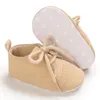 Pierwsi Walkers Buty Baby Boy Girls Born Infant Toddler Casual Comfort Cotton Sole Anty-Slip PU Leather Crawl Crab