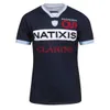 21 22 23 24 Frankrike Super Rugby Jerseys Vest med 2022 2023 2024 Skjortor Maillot de Foot French Boln Rugby Shirt