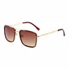 Top luxuriöse Sonnenbrille Polaroid -Brille mit magnetischer Sonnenbrille Marke Designer Damen Herren Goggle Senior Glass Vintage Metal MA1304246