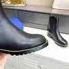 Bottes courtes Chelsea printemps/été 2022, nouvelles chaussures pour femmes, cheminée, comptoir plat, emballage en boîte-cadeau, bottes Martin de style britannique