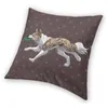 Coussin / oreiller décoratif Mode Running Red Lilac Merle Border Collie Square Case Home Decor 3D Impression Dog Pet Coussin Couverture pour la vie