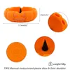 Cendriers chromatiques en forme de citrouille, support multifonctionnel en silicone pour fumer les cendres de cigarettes