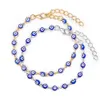 2021 turc chanceux mauvais œil Bracelets bleu perle Bracelet hommes femmes bijoux faits à la main femme livraison directe